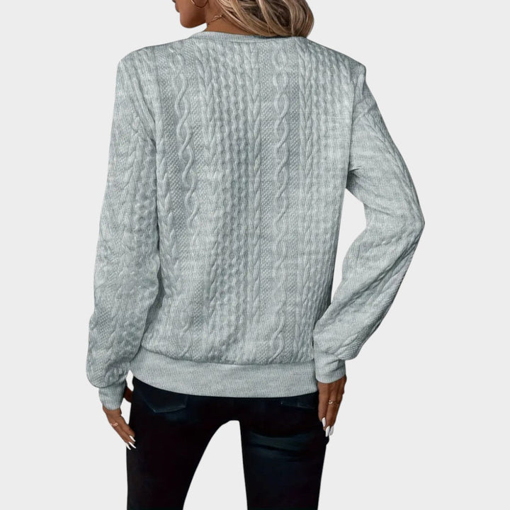 Zoey™ | Jersey de Punto con Cremallera Suave