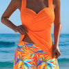 Abigail™ | Tankini elegante con falda tropical
