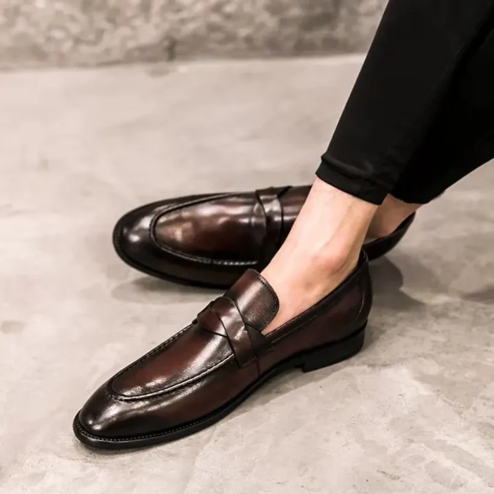 Mocasines de piel Chic