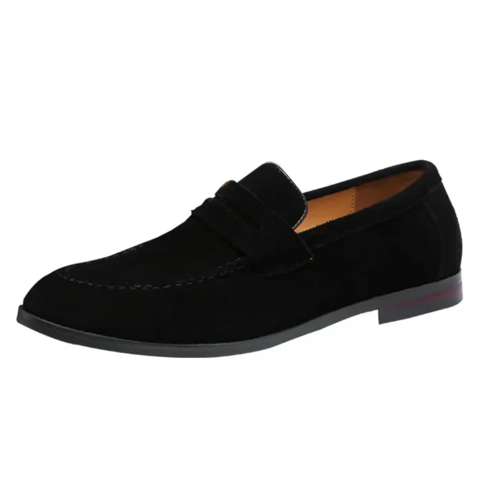 Mocasines de verano de ante