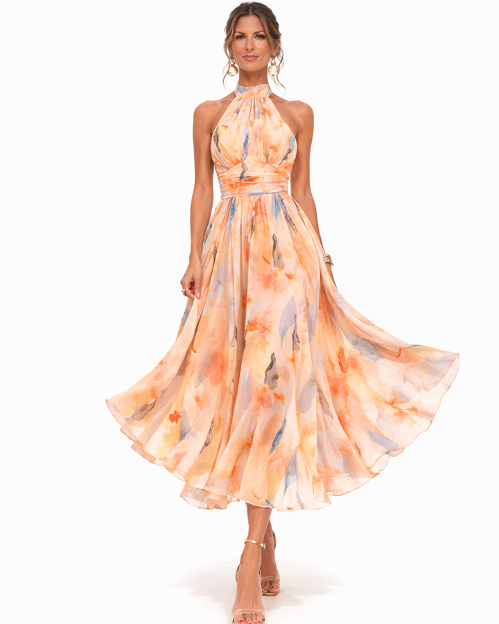 Aurora | Vestido de Cuello Halter