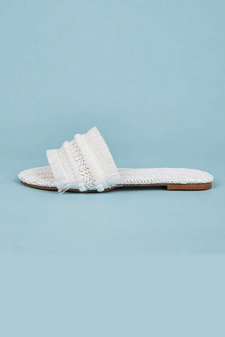 Zapatillas con Flecos