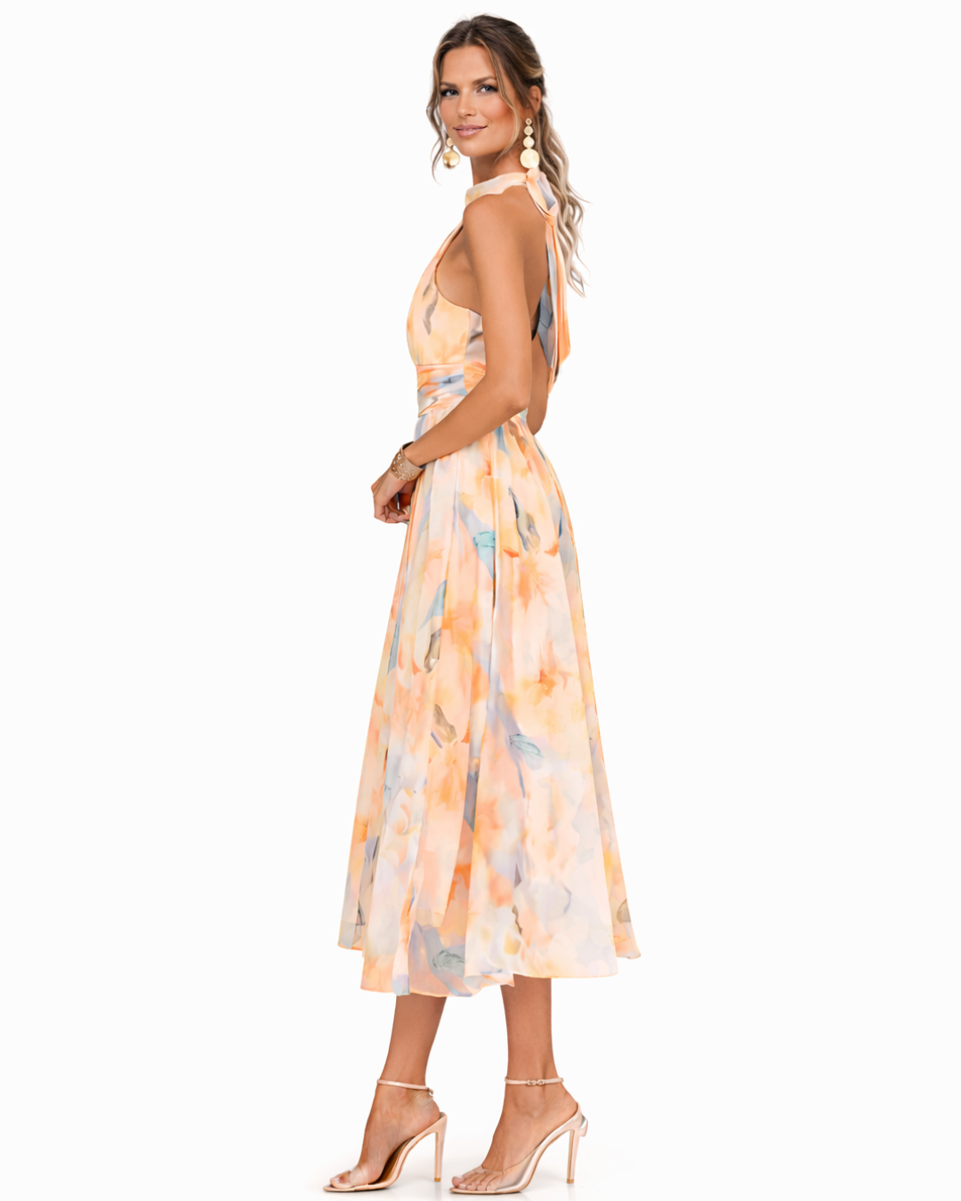 Aurora | Vestido de Cuello Halter