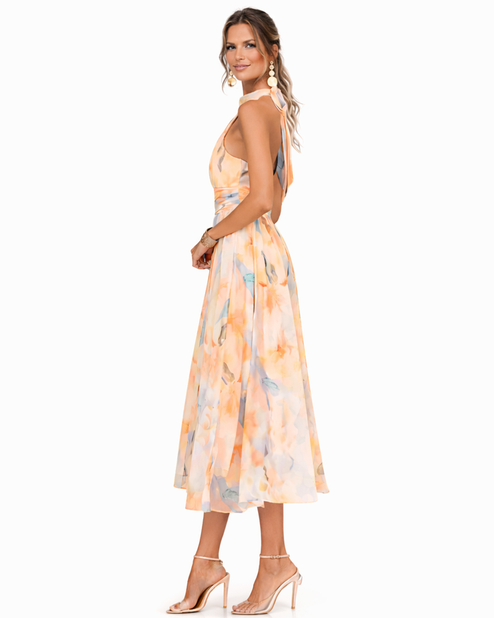 Aurora | Vestido de Cuello Halter