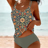 Ainhoa ™ | Tankini impreso con doble tirante