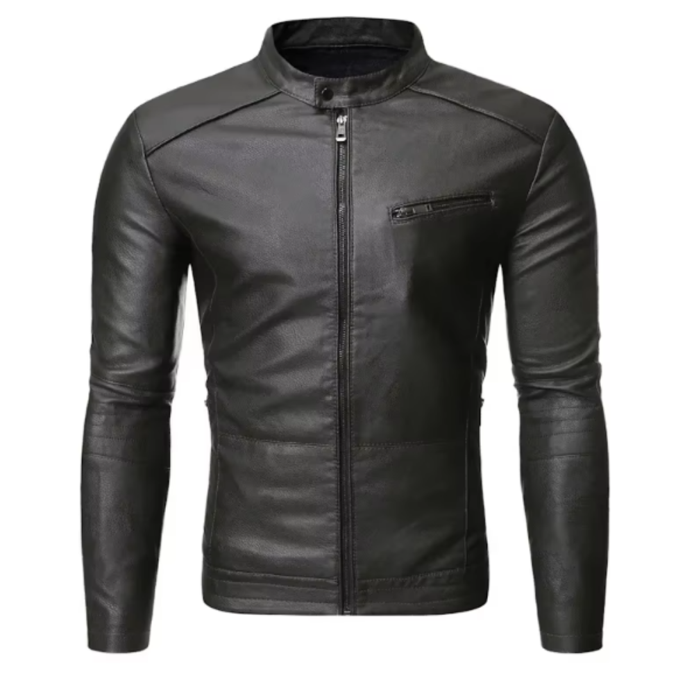 Luis™ | Chaqueta de Cuero Elegante