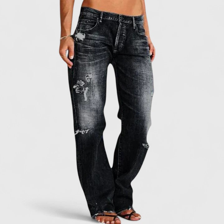Lianette™ | Jeans Rasgados de Mujer