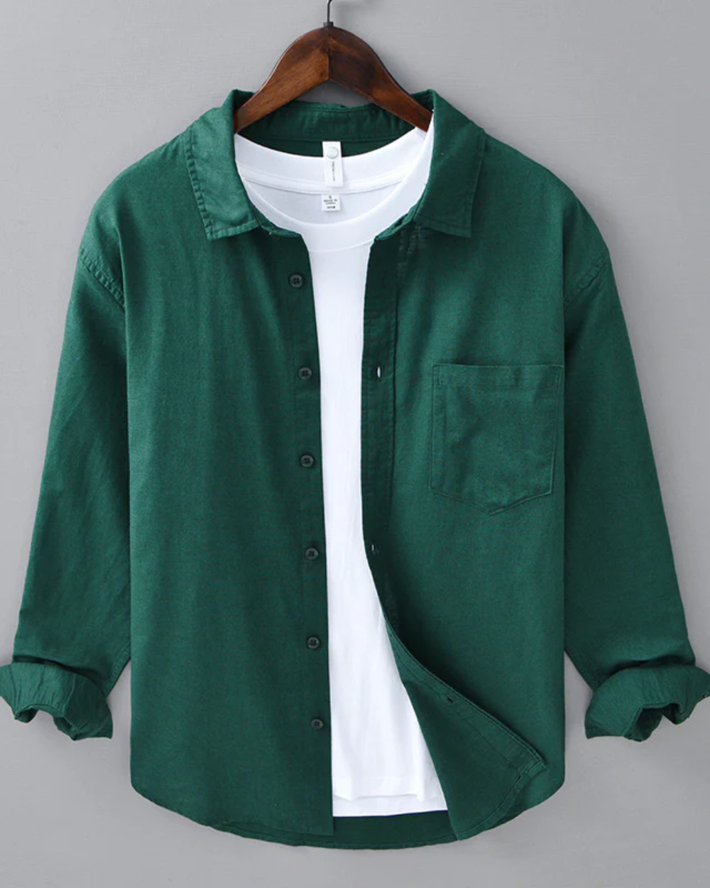 Camisa de lino Doha