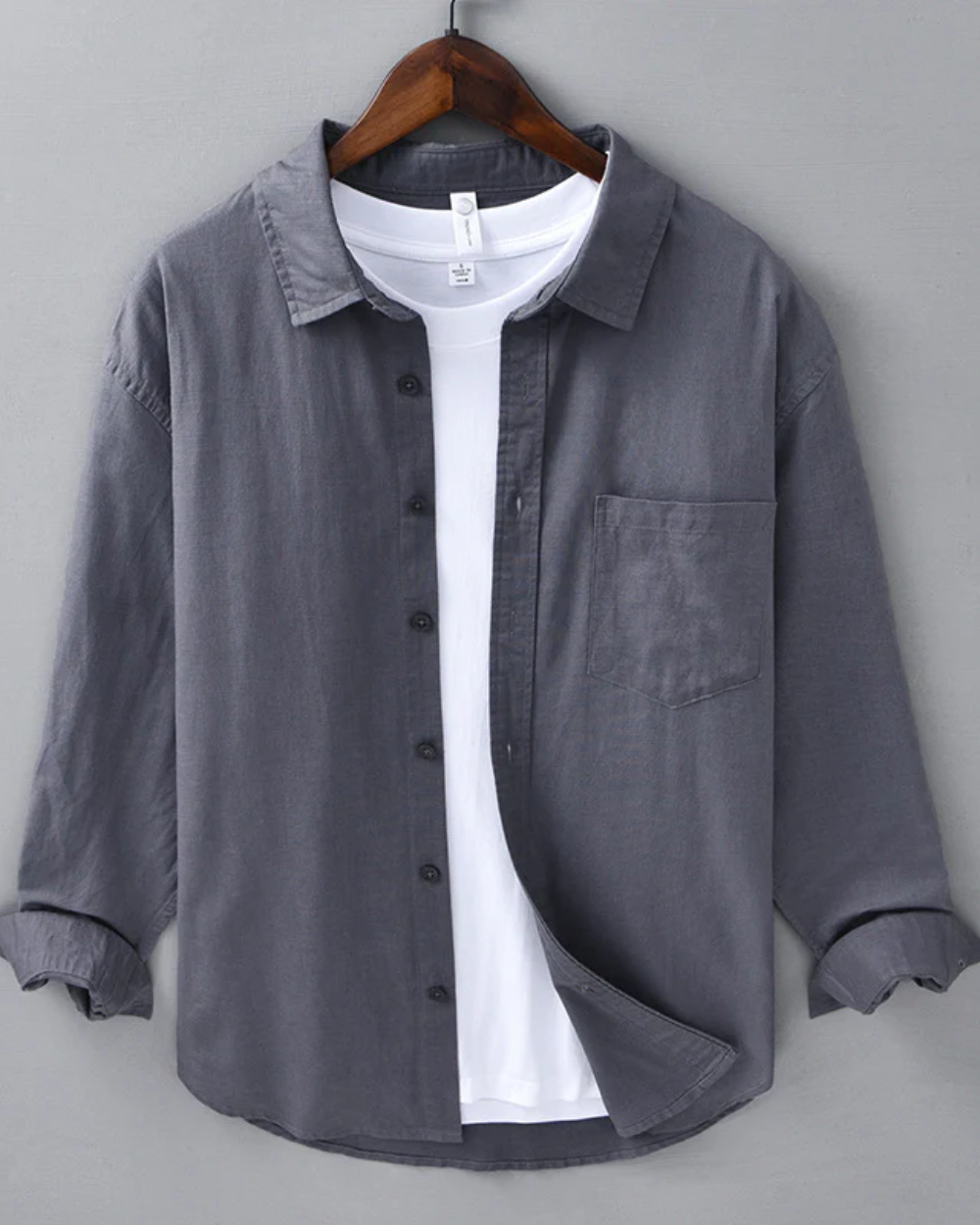 Camisa de lino Doha