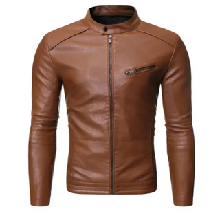 Luis™ | Chaqueta de Cuero Elegante