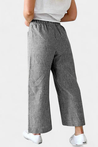 Lumiere Pantalones Livianos de Corte Relajado