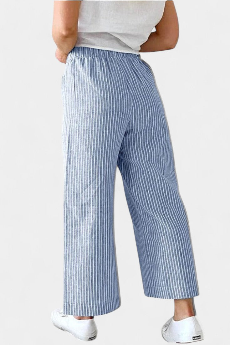 Lumiere Pantalones Livianos de Corte Relajado