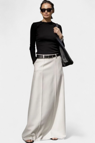 Ada Falda H-Line Lisa con Estilo Urbano Moderno