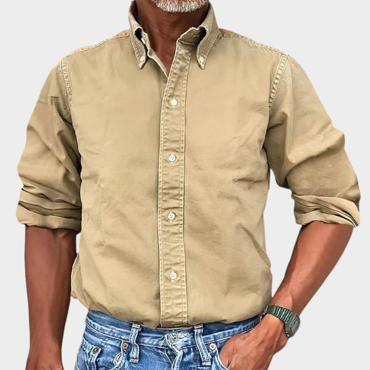 Ralf™  | Camiseta de manga larga sin arrugas