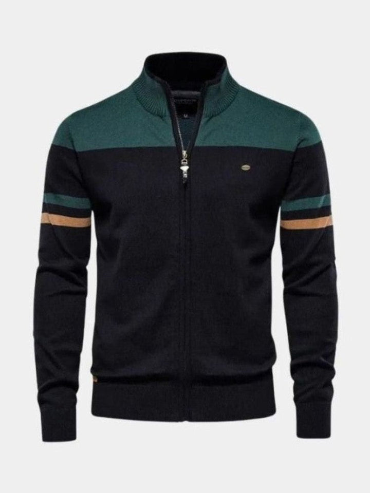 Anders™ | Cardigan de punto con cierre de cremallera