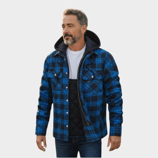 Asger™ | Chaqueta cálida para hombre de mezcla premium de lana