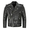 Austin™ | Chaqueta de Cuero Clásica Biker