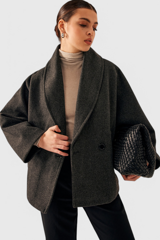 Helena | Abrigo de Tweed Oversized