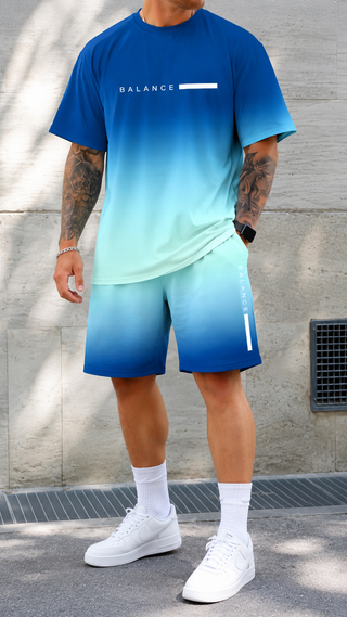Conjunto con degradado de colores veraniegos