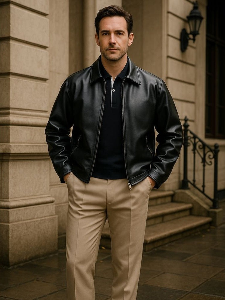 Denver™ | Chaqueta de cuero