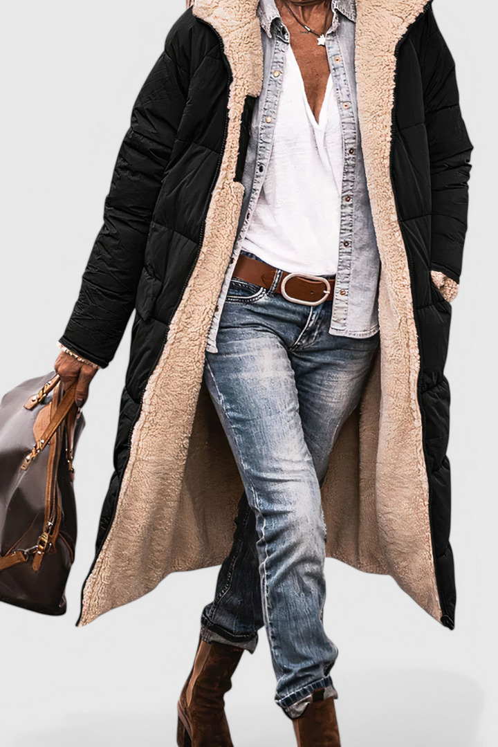Blanca | Abrigo Suave y Acolchada para Comodidad