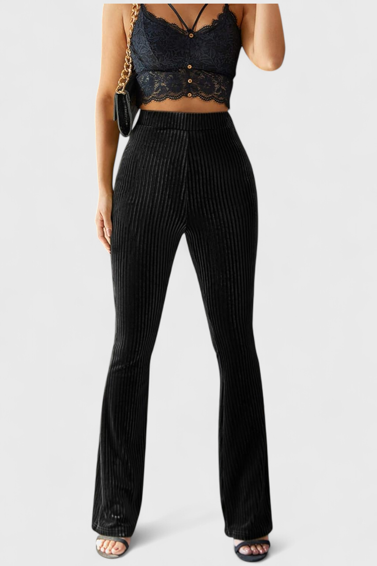 Liset Pantalones Acampanados de Pana