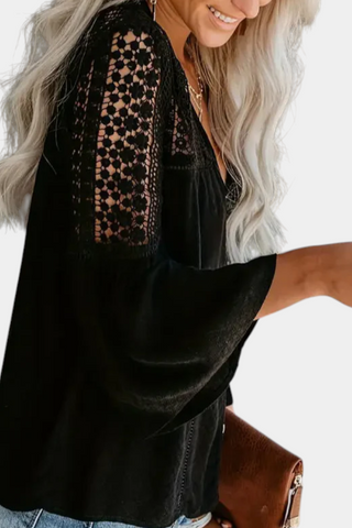 Esperanza | Blusa de Encaje Sunwoven