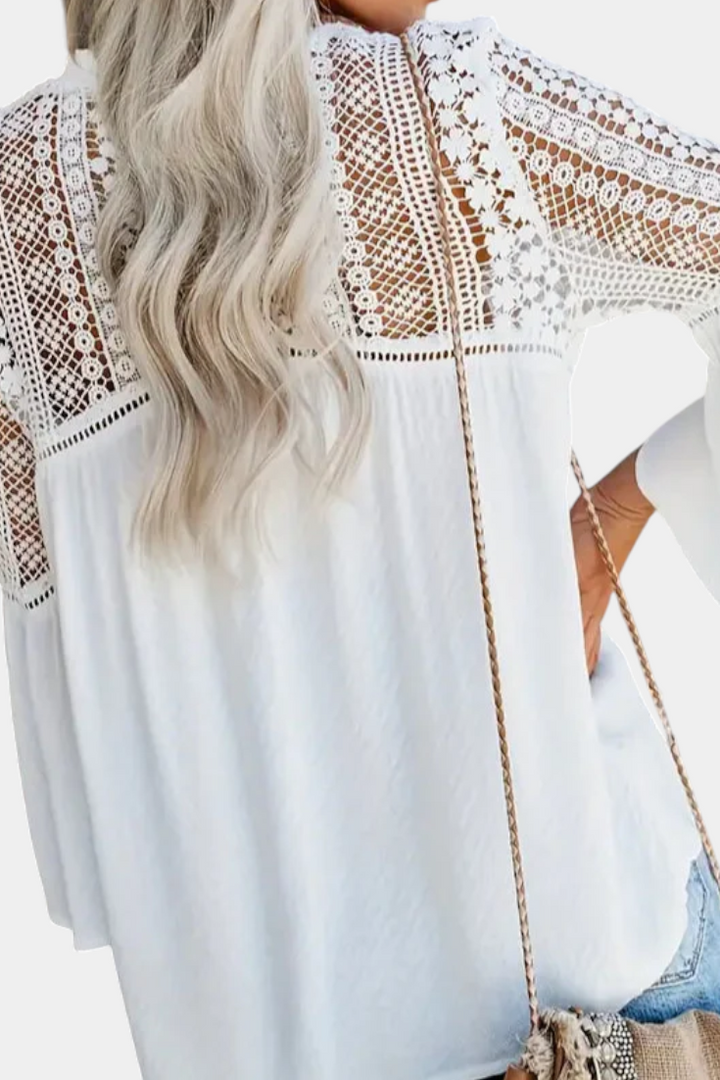 Esperanza | Blusa de Encaje Sunwoven