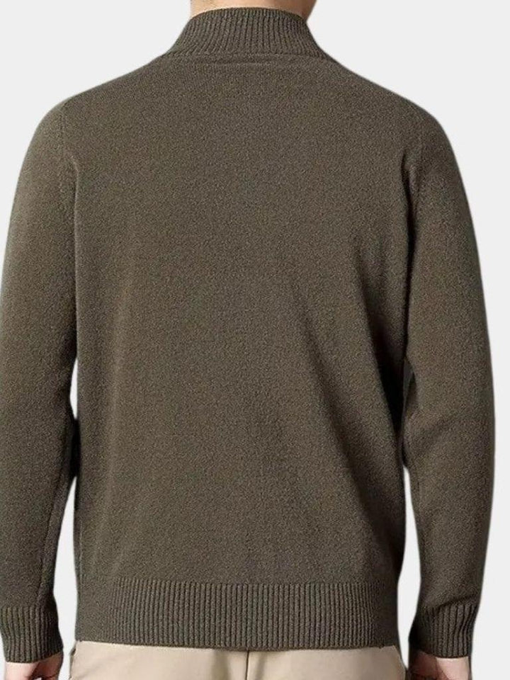 Magnus™ | Sudadera de Cachemira con Cremallera