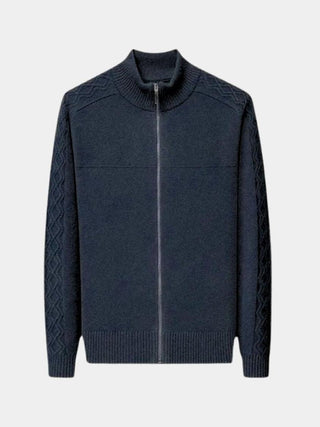 Magnus™ | Sudadera de Cachemira con Cremallera