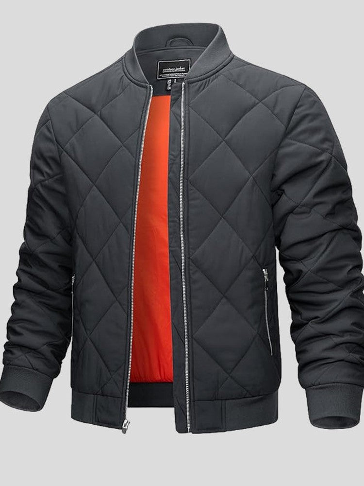 Morten™ | Chaqueta bomber elegante de ante