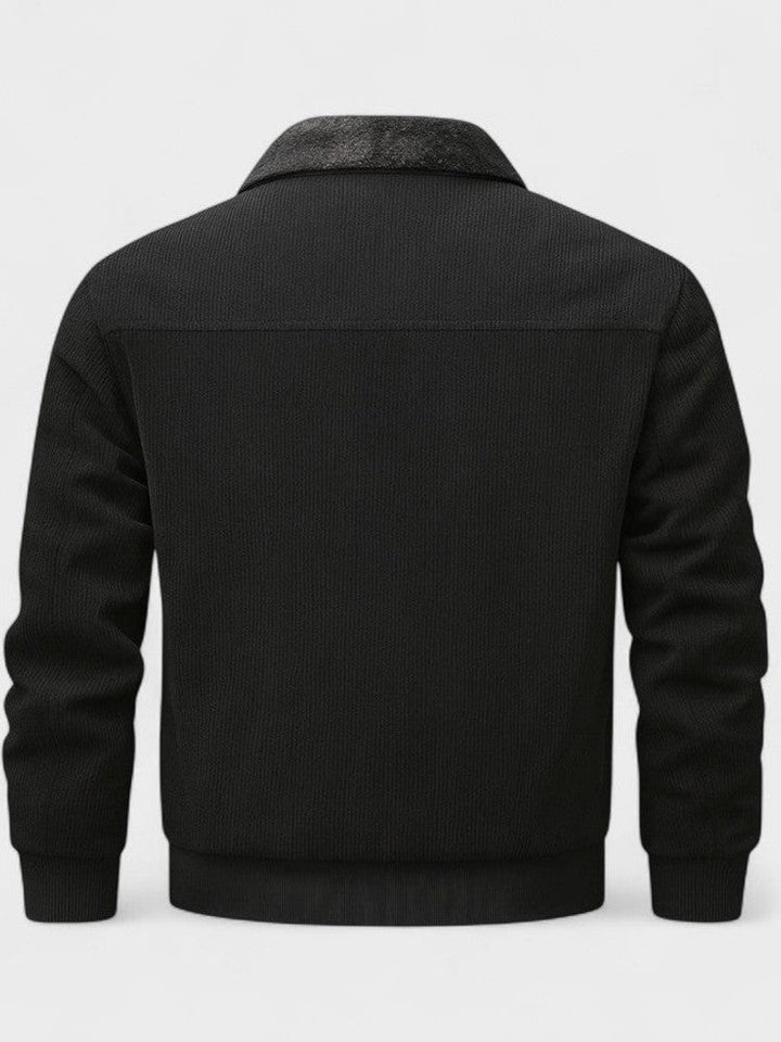 Norbert™ | Chaqueta bomber con cuello de felpa sintética