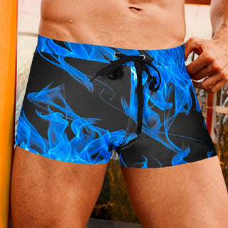 Short de Baño Llama Azul