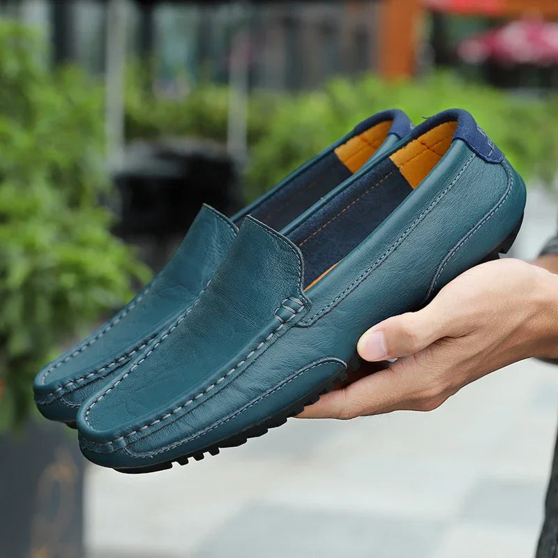 Mocasines de cuero vintage