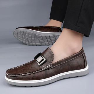 Mocasines de piel de lujo