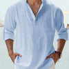 Camisa de lino transpirable