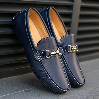 Mocasines de piel auténtica