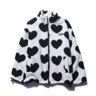 Rosa™ | Chaqueta Reversible con Corazones