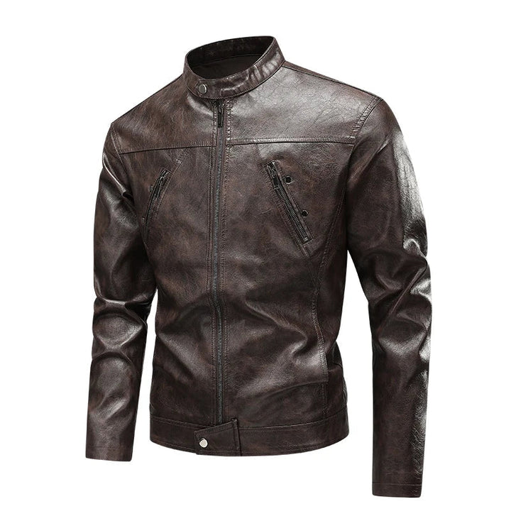 Juan™ | Chaqueta de Cuero Estilo Piloto Americano