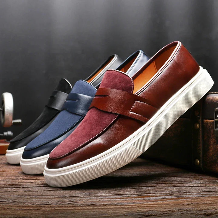 Mocasines de piel Naples
