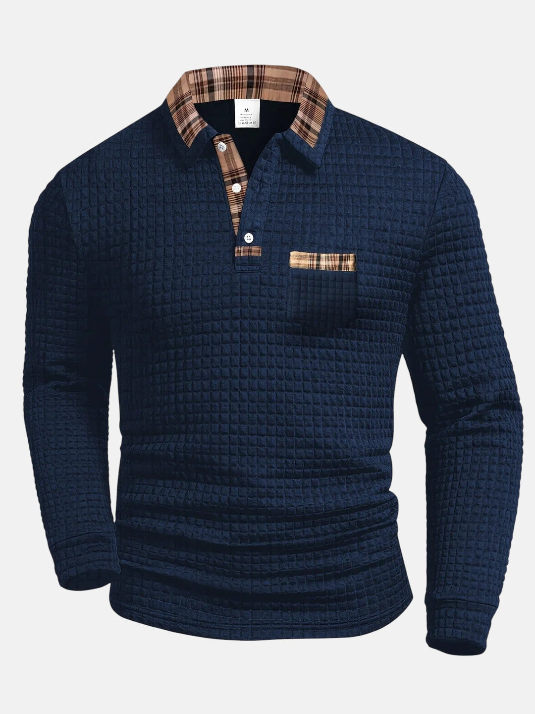 BEEKMAN | POLO CON DISEÑO DE CUADROS