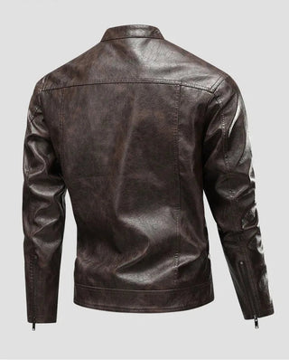 Juan™ | Chaqueta de Cuero Estilo Piloto Americano