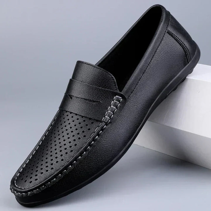 Mocasines clásicos de piel italiana