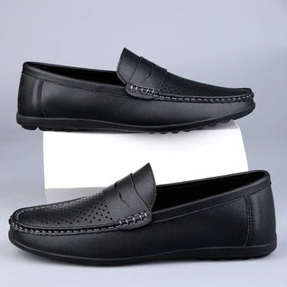 Mocasines clásicos de piel italiana