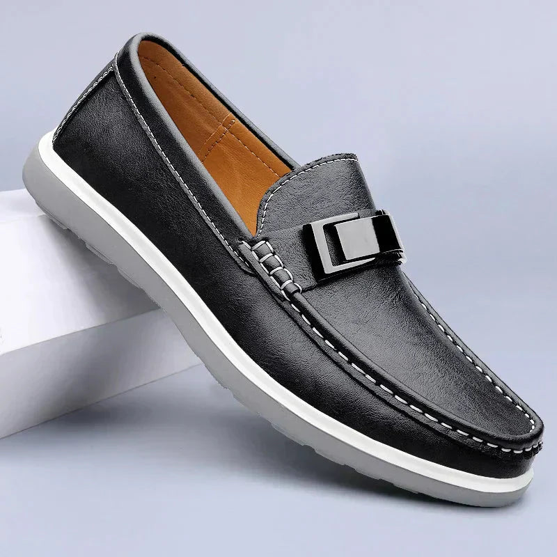 Mocasines de piel de lujo