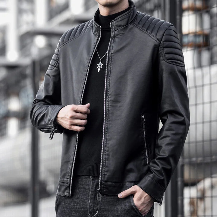 Carlos™ | Chaqueta de Cuero