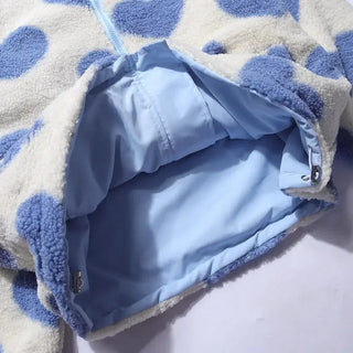 Rosa™ | Chaqueta Reversible con Corazones