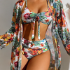 Paloma™ | Bikini con falda de flores