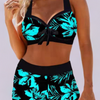 Josefa™ | Bañador de cintura alta con estampado floral