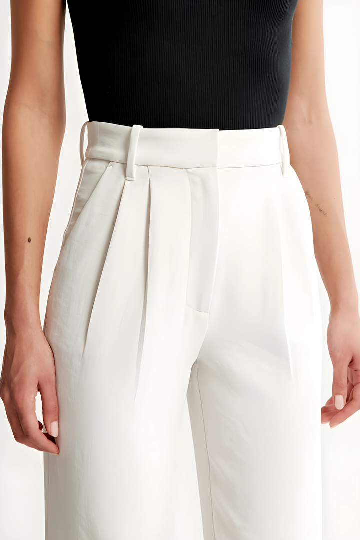 Tinashe Pantalones Tailored de Pierna Ancha